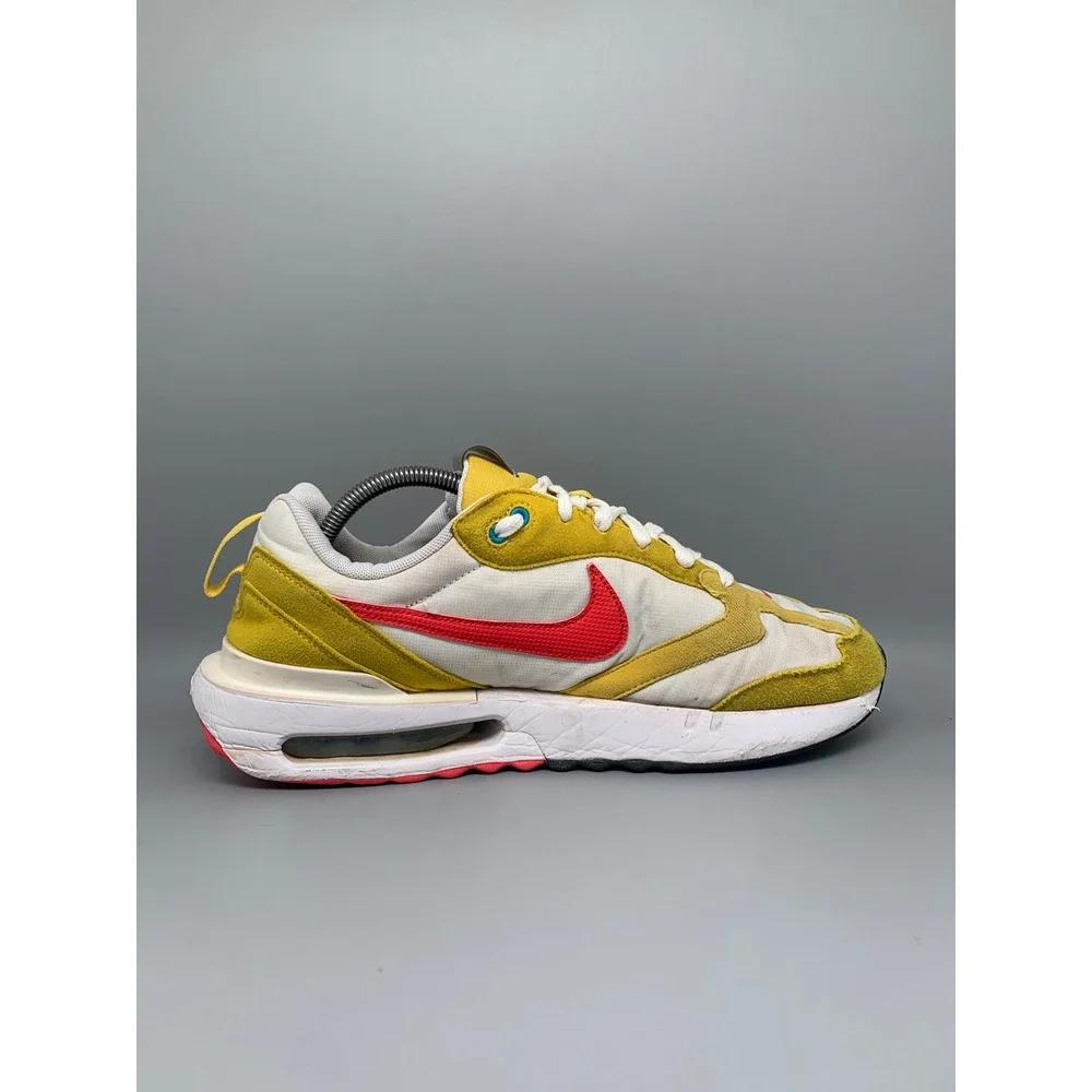 Nike Air Max Dawn Yellow Red Running Shoes DQ7643-700 Men's Sz 10‎